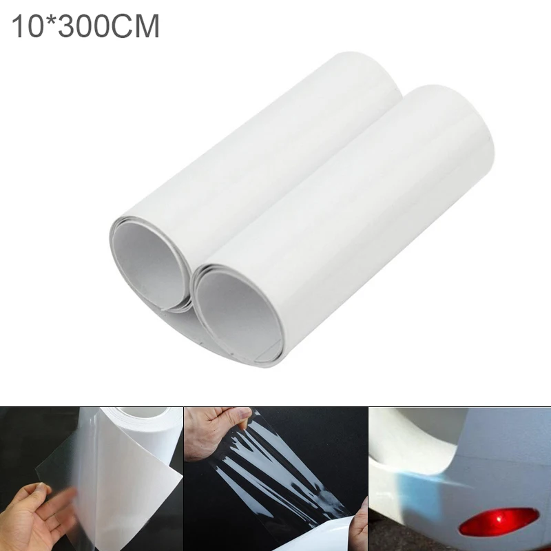 1 шт. Универсальная 10x300 см Автомобильная наклейка OPVC прозрачная пленка на бампер кузова мотоцикла Защитная пленка для краски наклейка со стразами