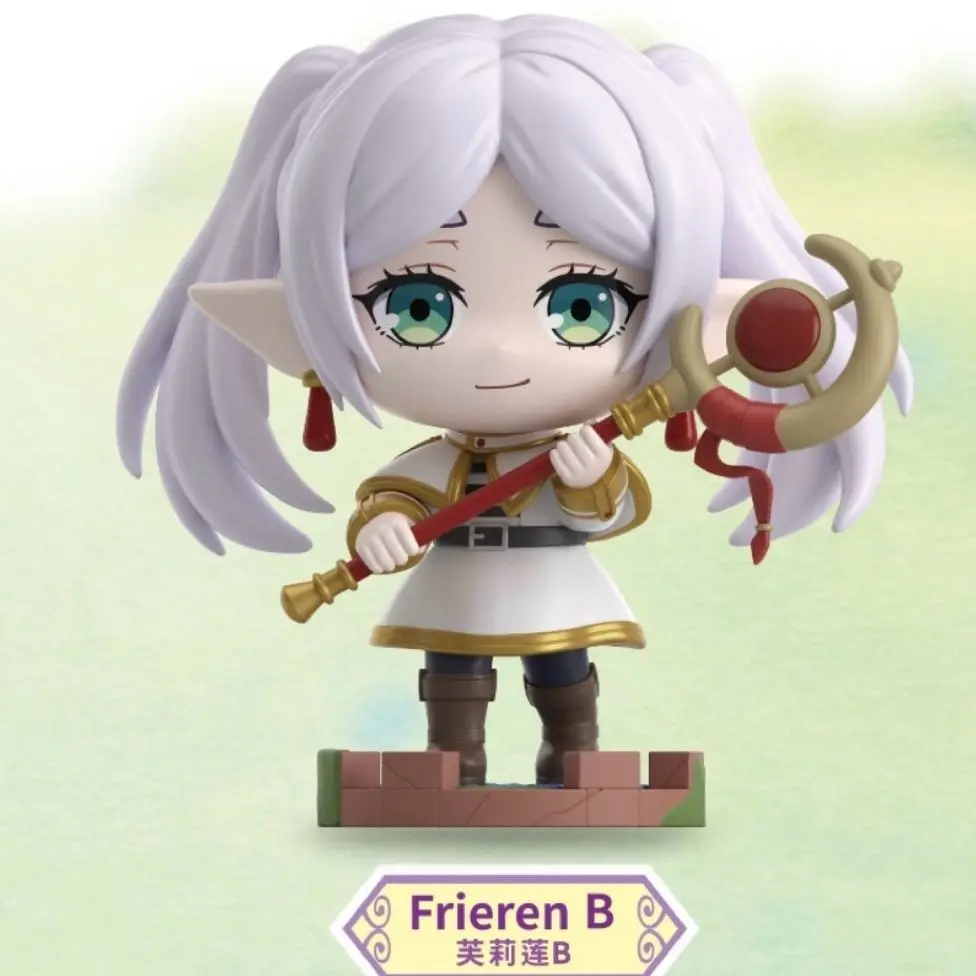 Фото Оригинальная фигурка EAKI Frieren: Beyond Journey's End из серии Travel Diary, коллекционная игрушка-сюрприз, украшение, подарок для девочек и мальчиков №3