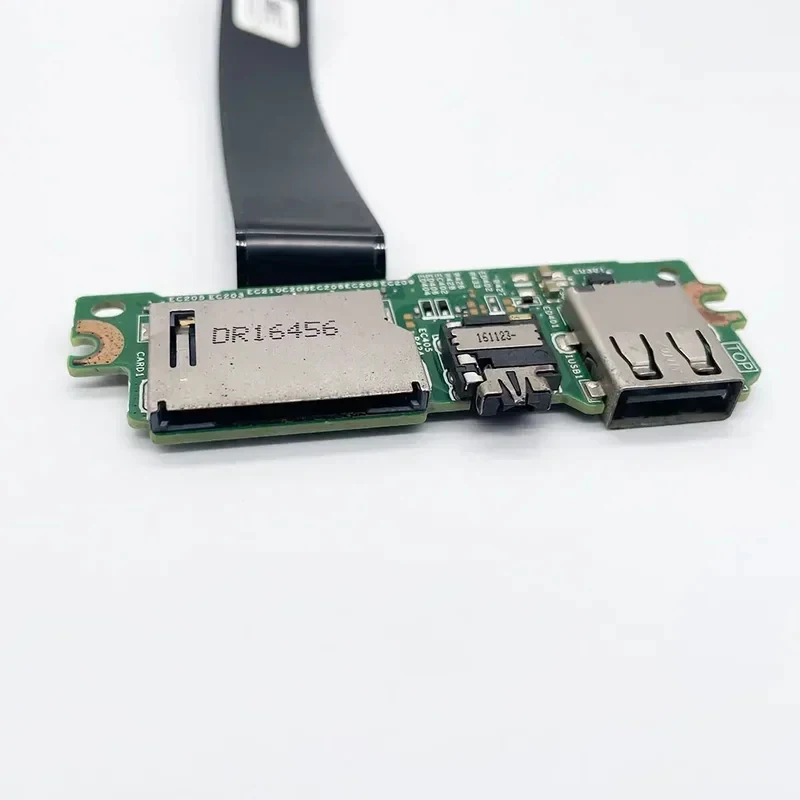 Фото Новая звуковая карта для ноутбука, аудиоразъем USB для гарнитуры, плата для Dell 3467 3468 3551 3552 3558 3573 3576 3562 3565 3567 3568 0WVYY9 №5
