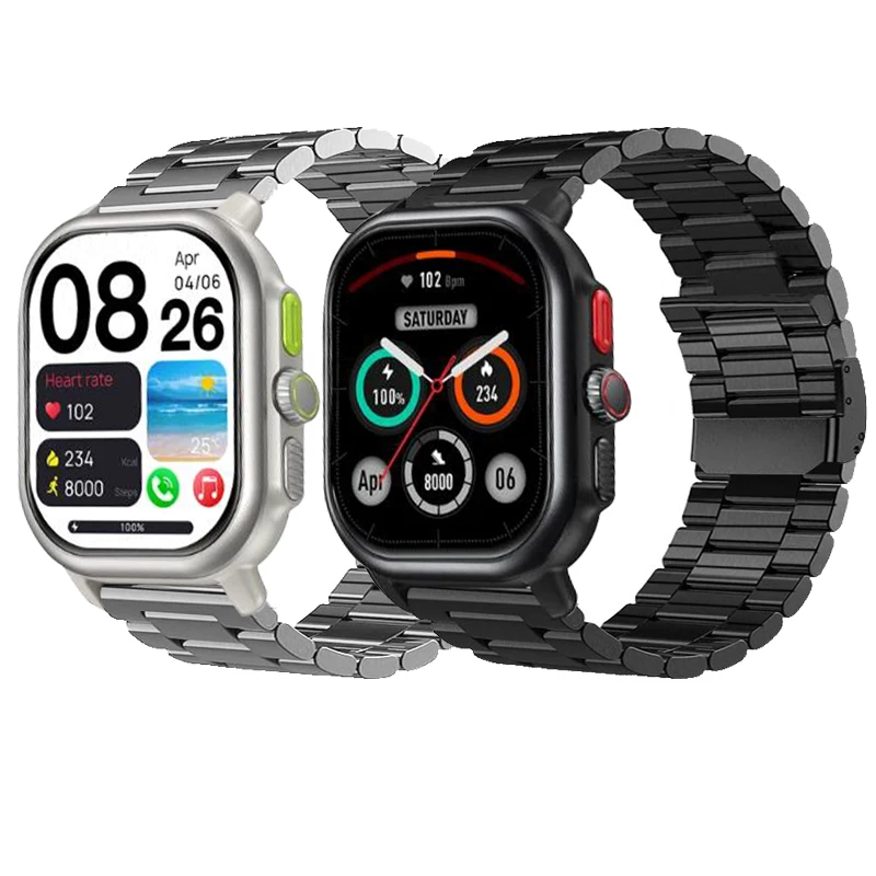 Металлический браслет из нержавеющей стали для Zeblaze Beyond 3 PRO/Vibe 7 Pro/Stratos 2 Btalk Lite GTR PRO