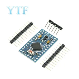 Pro Mini 328 Mini 3.3V/8M 5V/16M ATMEGA328 ATMEGA328P-AU 3.3V/8MHz 5V/16MHZ for Arduino