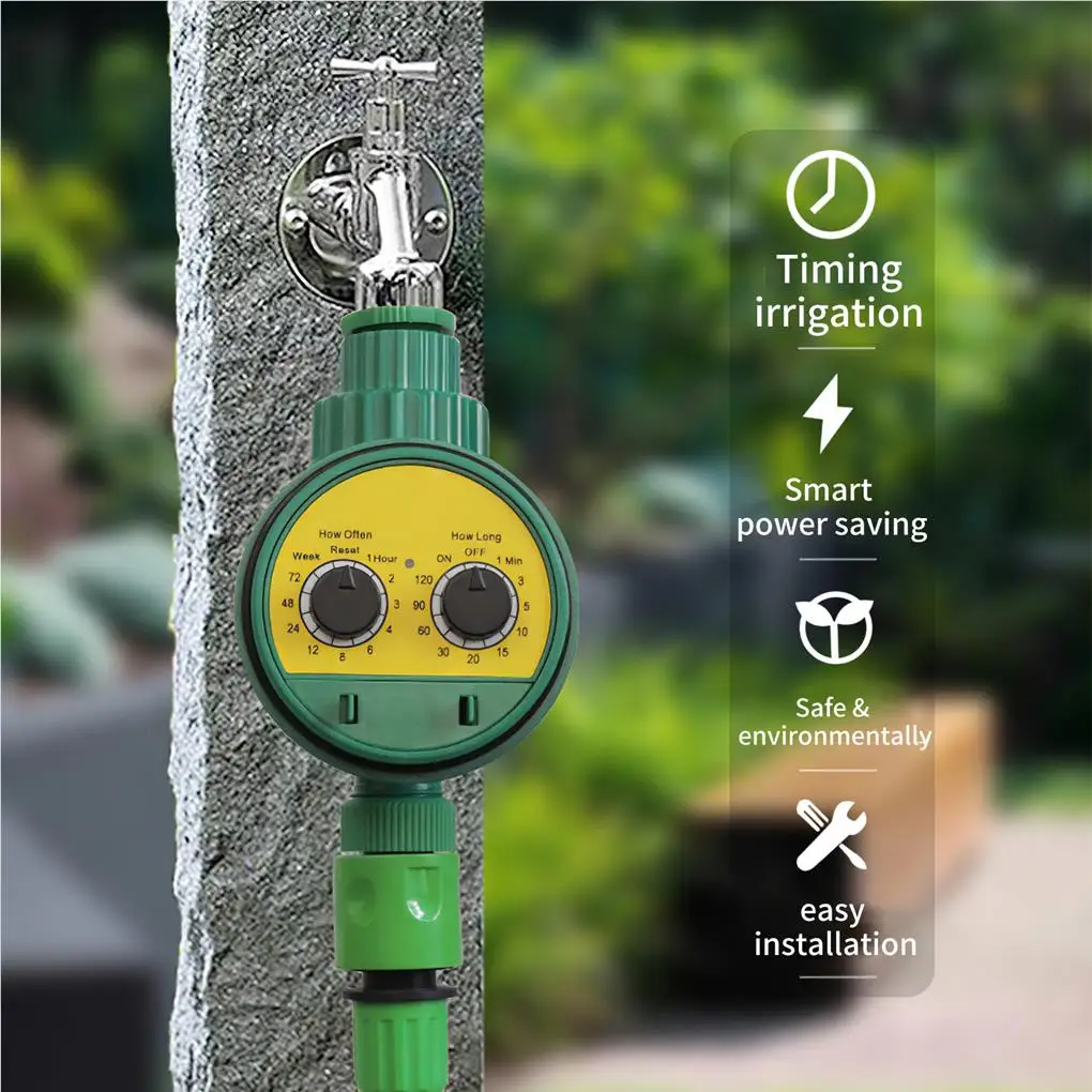 

Plastic Automatic Watering Timer Sprinkler Timers Stable Convenient Garden Countdown Controller Agriculture Plantations