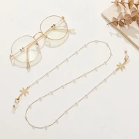 pearl snowflake chain anti lost mask chain sunglasses chains earphone chain for women fashion accessories wholesale