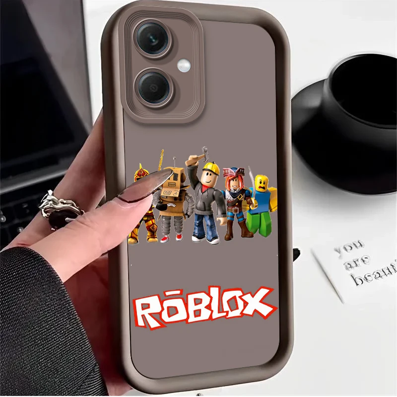 Фото Моющийся чехол с персонажами Roblox для Xiaomi Redmi Note 15 14 14S 13 5G 12S 11 10 Pro Plus 15C 14C 13C 12C 12 4G A1 №4