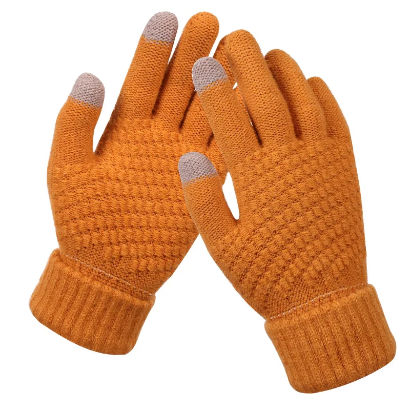 Winter Snowboard Ski Gloves Non-slip Cycling Fleece Warm Snow Gloves Unisex
