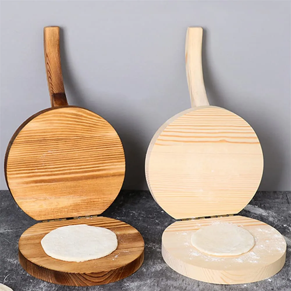 

Dumpling Pressing Tool Wood Manual Maker Dough Pressing Tool Making Mold Kitchen Baking Pastry Tools Kitchen Accessories