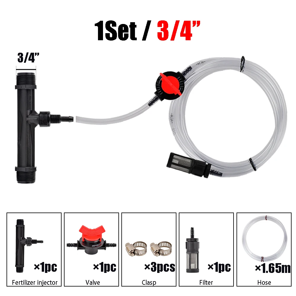 

Трубка Вентури для орошения пластиковая 1/2", 3/4", 1", 1,5"