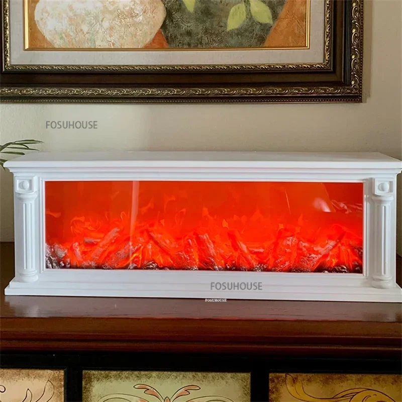 Имитация каминов пламенная лампа поддельный дрова камин европейское украшение