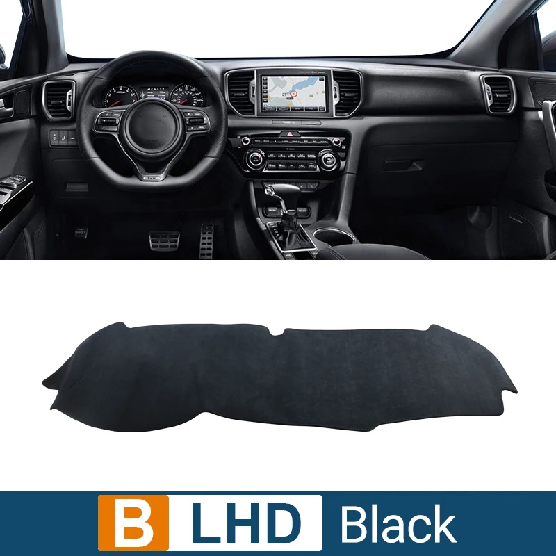 

Для Kia Sportage 4 QL 2016 2017 2018 2019 2020 2021, коврик для приборной панели автомобиля, коврик для приборной панели, нескользящая накладка, аксессуары