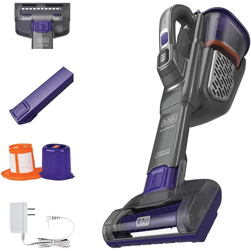 

Портативный пылесос для домашних животных, беспроводной, AdvancedClean +, серый (HHVK515JP07)