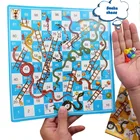 Настольная игра змея лестница полет шахматы обучающие игрушки дети родитель-ребенок интерактивные игры для семейвечерние змея лестница игрушка Подарки