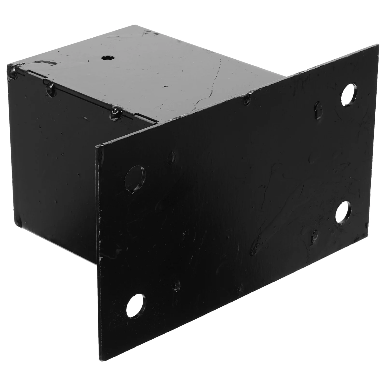 

Post Protector Support Base Bases Metal Deck Bracket Wood Fence Mailbox Cover Brackets