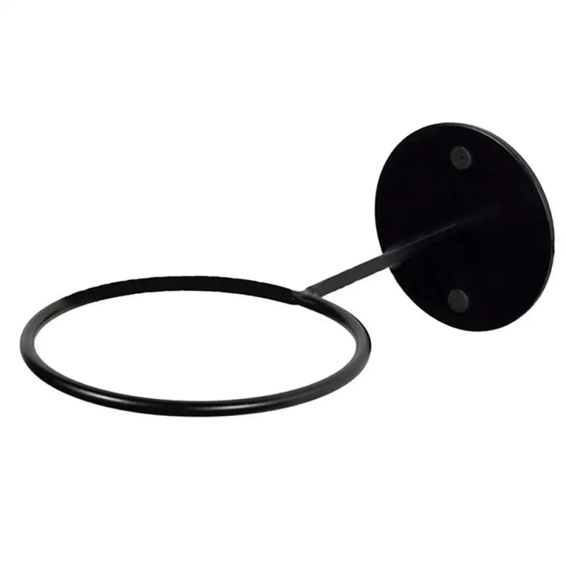 Держатель для полки с шариками прочный Декор комнаты железная черная Подставка