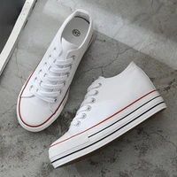 6 cm high platform fashion canvas shoes women increase thick soles ladies breathable sneakers low top leisure comfort a1 37