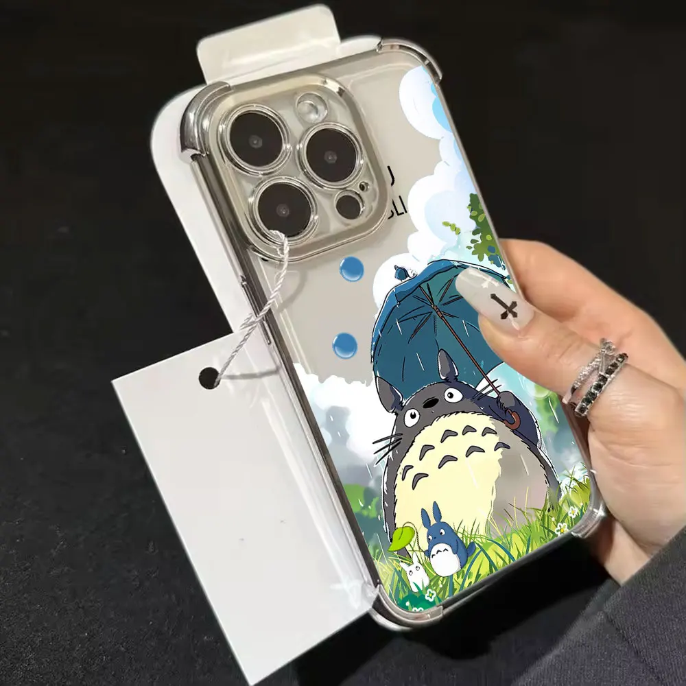 Фото Горячая новинка: милый аниме-чехол с Тоторо для Xiaomi 17T, 15T, 14T Pro, Poco X6, X7, F5, F7, F8 Ultra, M7, M8, X8 Pro Max – силиконовый чехол №4