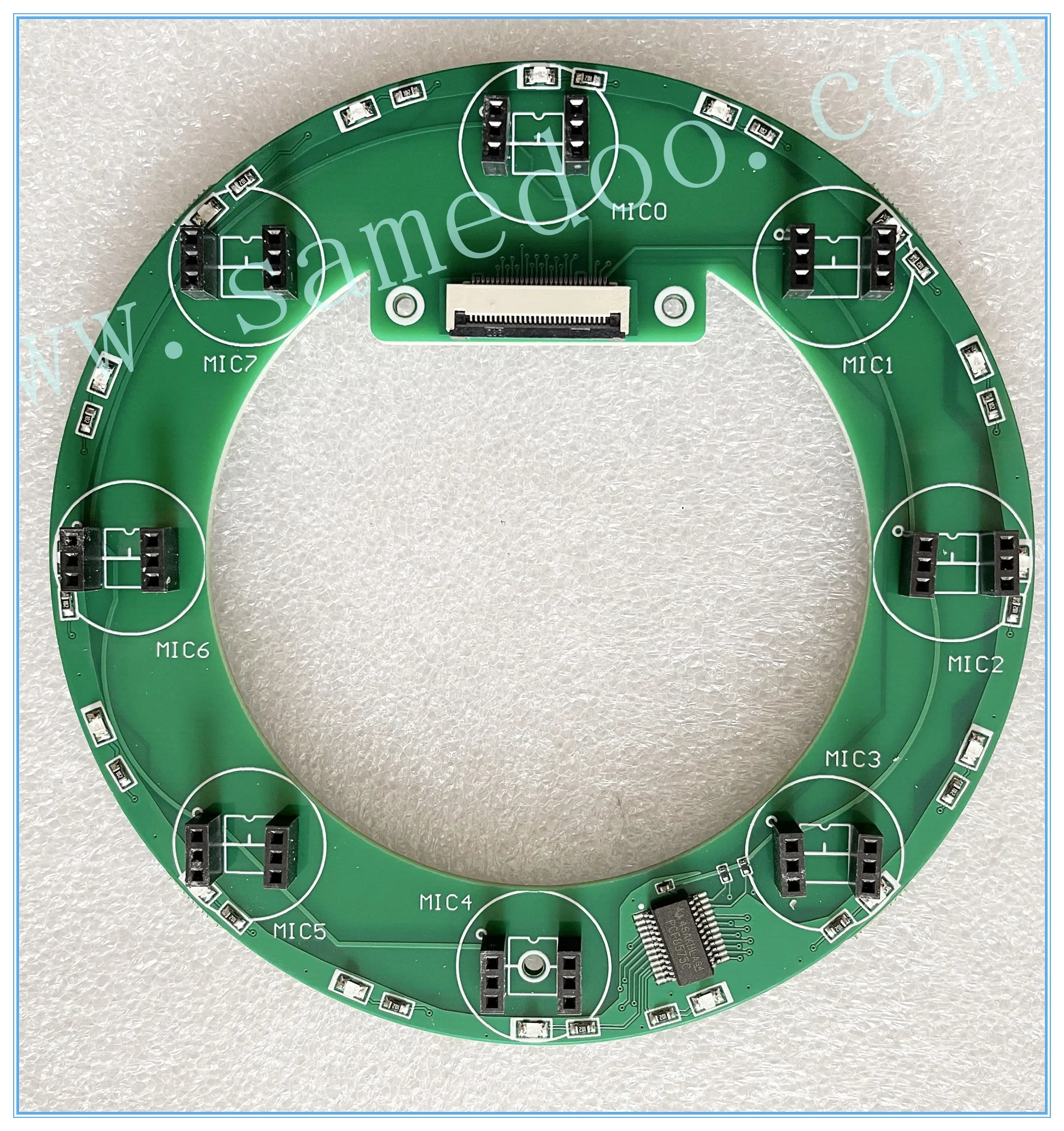 Комплект 8-элементной круглой матрицы микрофонного массива