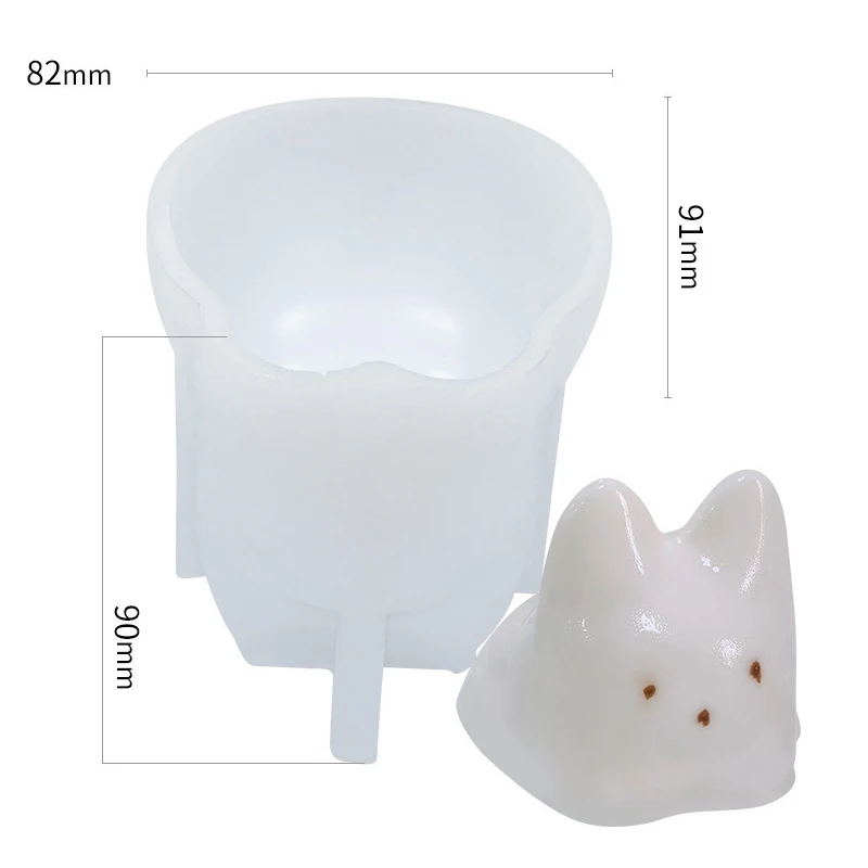 Абстрактные силиконовые формы для свечей DIY Ароматерапевтический гель