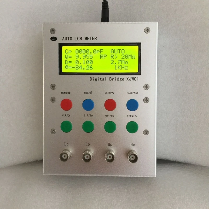 XJW01 цифровой мост 0.3% LCR тестер сопротивления индуктивности емкости ESR готовый