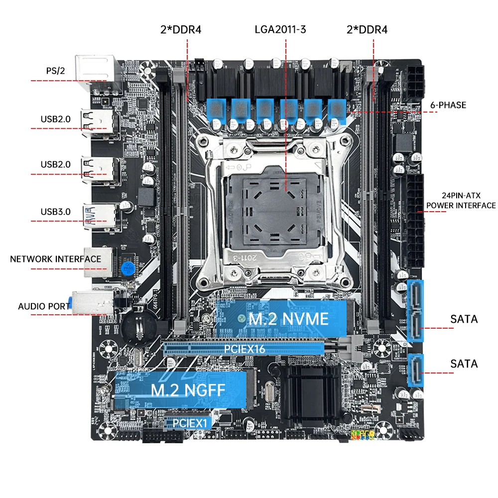 цопе голые 3 @@@@@ Комплект материнской платы SOYO X99 с процессором LGA2011-3 Xeon E5 2680 V4  DDR4 16 ГБ (2*8 ГБ) 2133 МГц ОЗУ NVME M.2 SATA для н | AliExpress