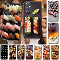 japanese food sushi for oneplus nord n100 n10 5g 9 8 pro 7 7pro case phone cover for oneplus 7 pro 17t 6t 5t 3t case