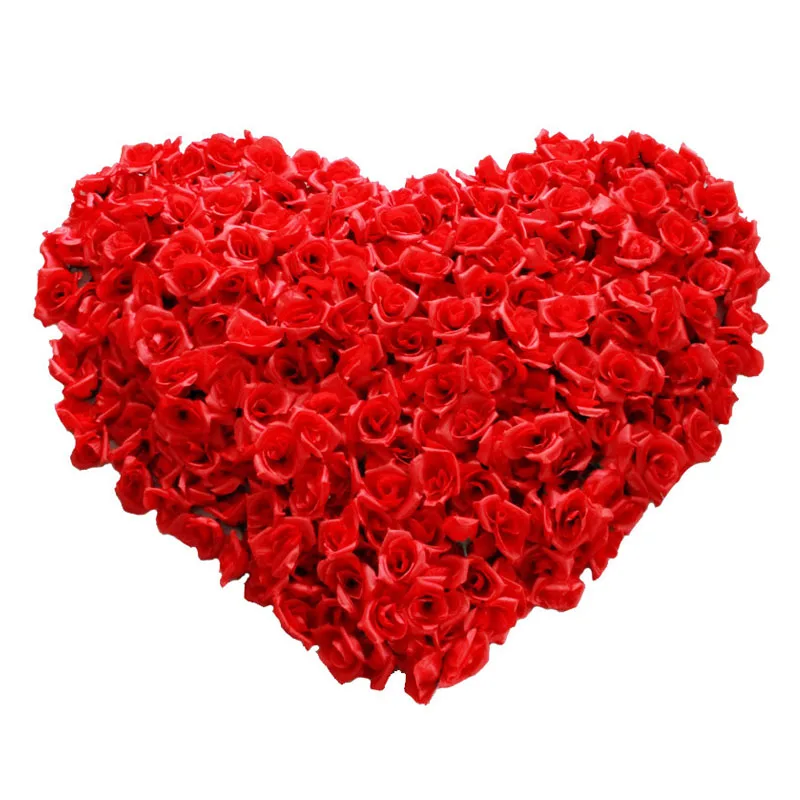 

500Pcs Simulation Rose Petal Colorful Artificial Flowers Wedding Anniversary Decoration Party Supplies For Home DIY Material