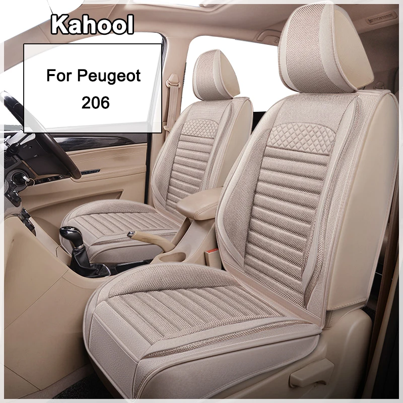 

Kahool Car Seat Cover For Peugeot 206 Auto Accessories Interior (1seat)