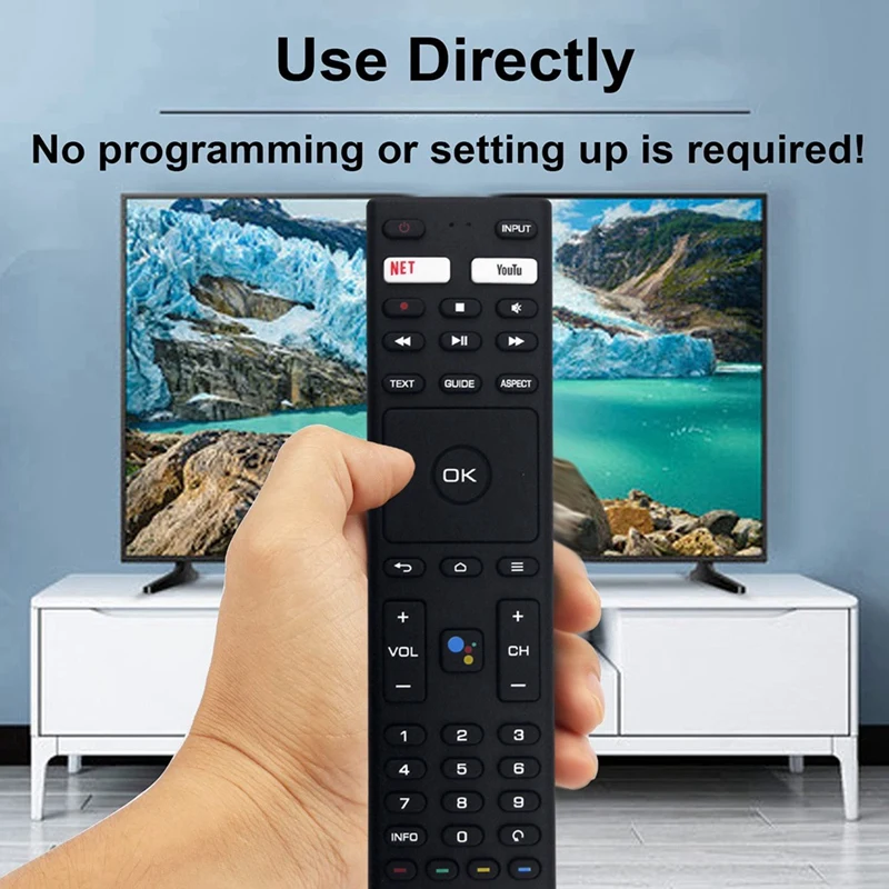 Replace RM-C3416 Remote Control For JVC TV LT65N7115AM LT75N7125A AV-H323115A AV-H587115A AV-H657115A LT-32N3115A