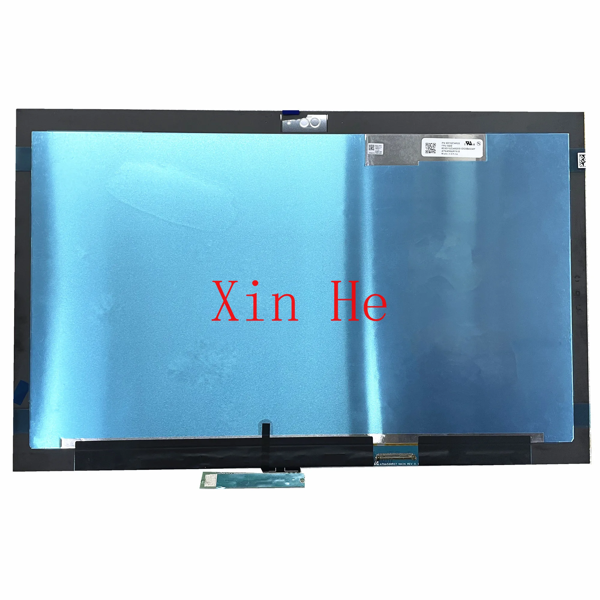 

Цифровой преобразователь сенсорного экрана в сборе для ноутбука LENOVO с OLED экраном диагональю 15,6 дюйма без рамки P/N: SD10Z34920