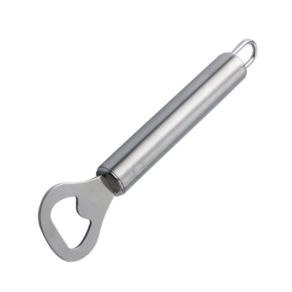 

Stainless Steel Bottle Opener Multi-purpose Beer Bottle Opener with Long Straight Handle