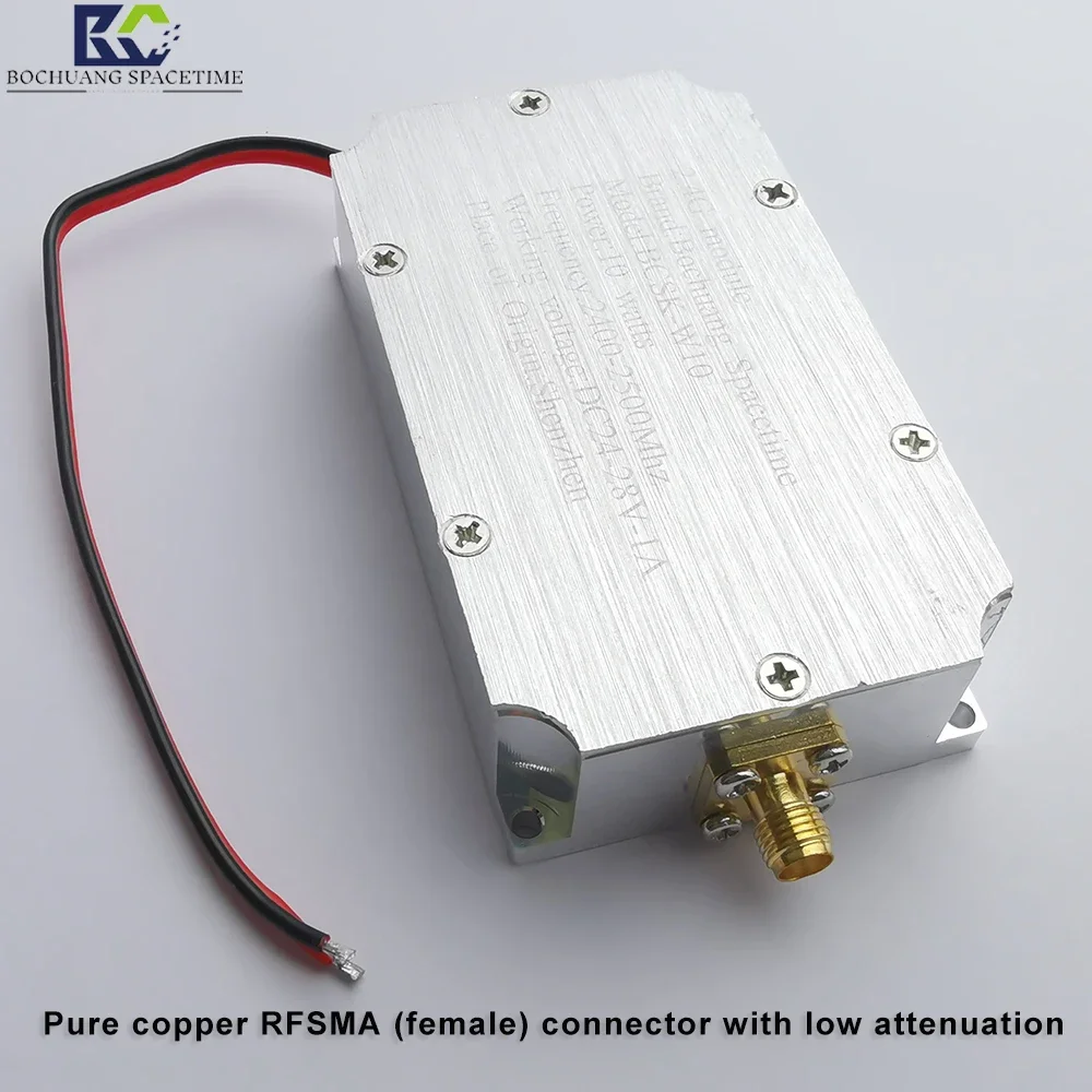 Генератор сигналов усиления частоты BCSK-W10 широкий диапазон 2400-2500 МГц 433