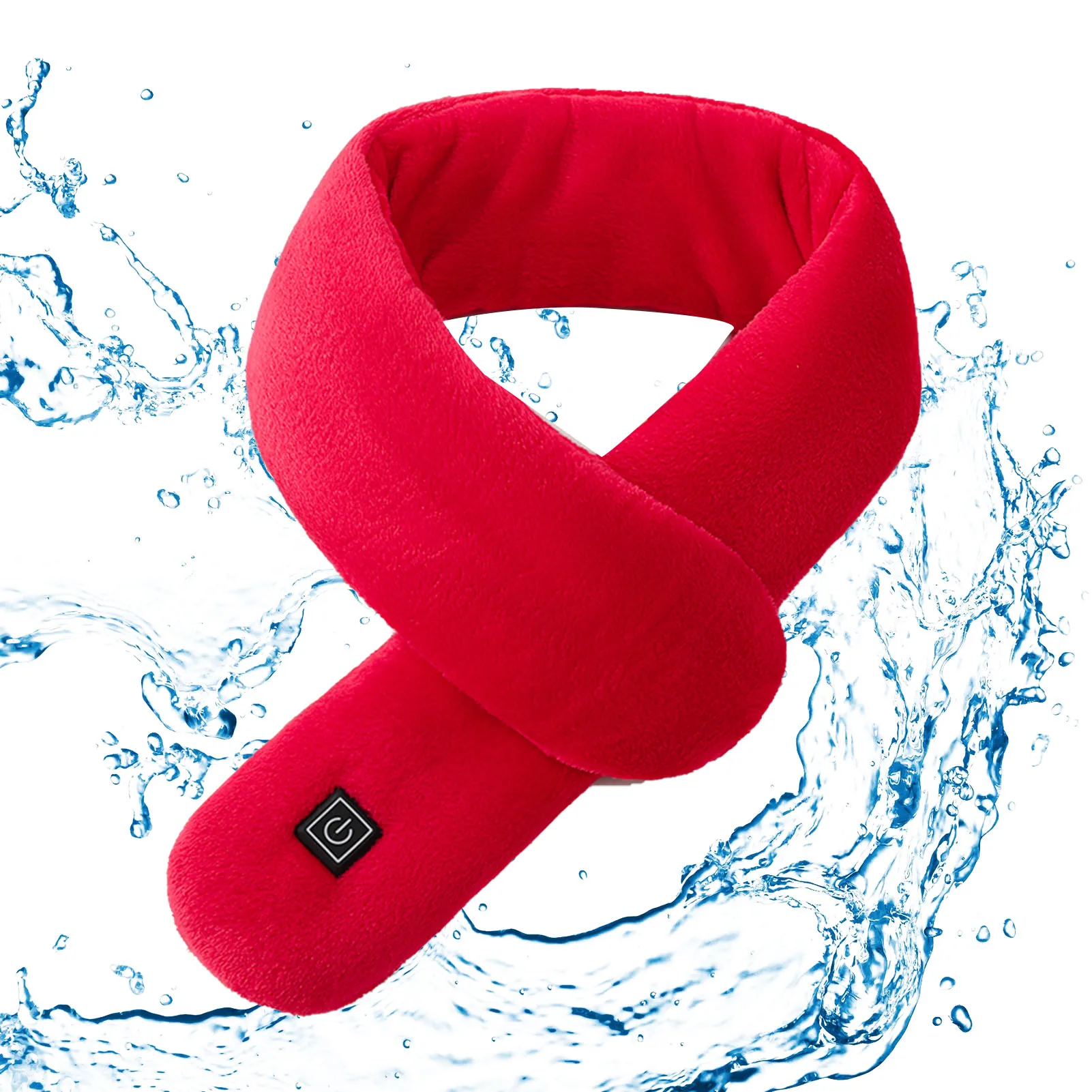 

Шарф с электрическим подогревом, нагревательная подушка для шеи с подогревом, накидка для шеи, Снятие напряжения, электрическая нагревател...