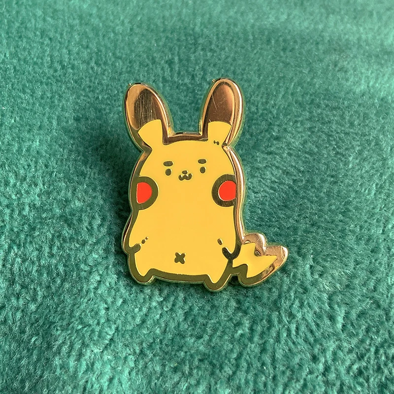 Покемн эмалированная булавка в японском стиле аниме фильмы значок на лацкан