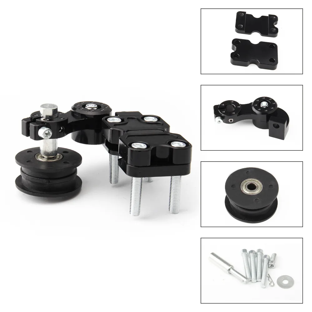 

Universal Aluminum Black/Red/Silver/Blue/Gold Alloy Brand New Adjuster Chain Tensioner Roller For Motorcycle /Chopper ATV