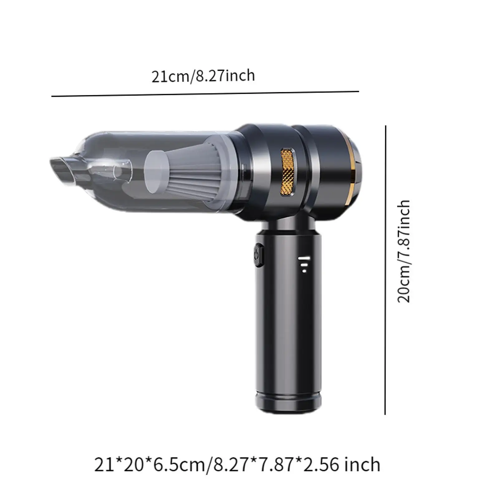 or odkurzacz samochodowy Odkurzacz do usuwania kurzu Przenośna dmuchawa powietrza Narzędzie czyszczenia samochodu dla zwierząt domowych Sofa
