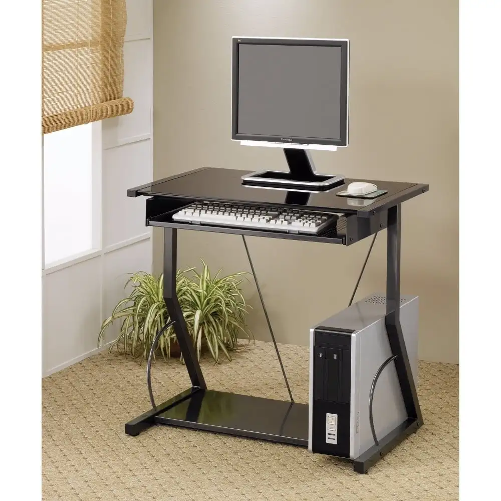

Coaster Company Small Space Computer Desk, Black