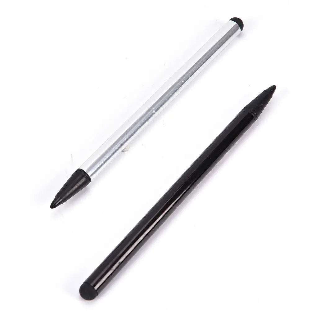 

2 In 1 Capacitive Resistive Pen Touch Screen Stylus Pencil For Tablet IPad Cell Phone PC Capacitive Pen Wholesale