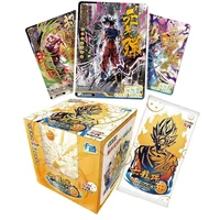 dragon ball card son goku colorful card ssp flash diamond card anime character deluxe collection edition child gifts