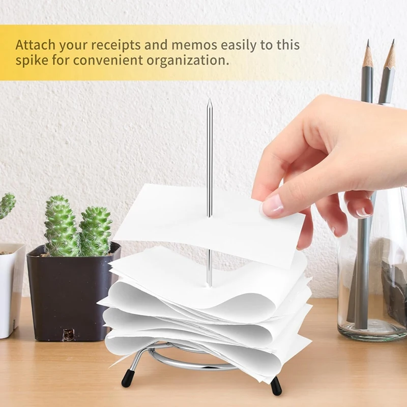 Стаббер для билетов ресторана 3 шт. держатель квитанций шпиндель проверки заказа