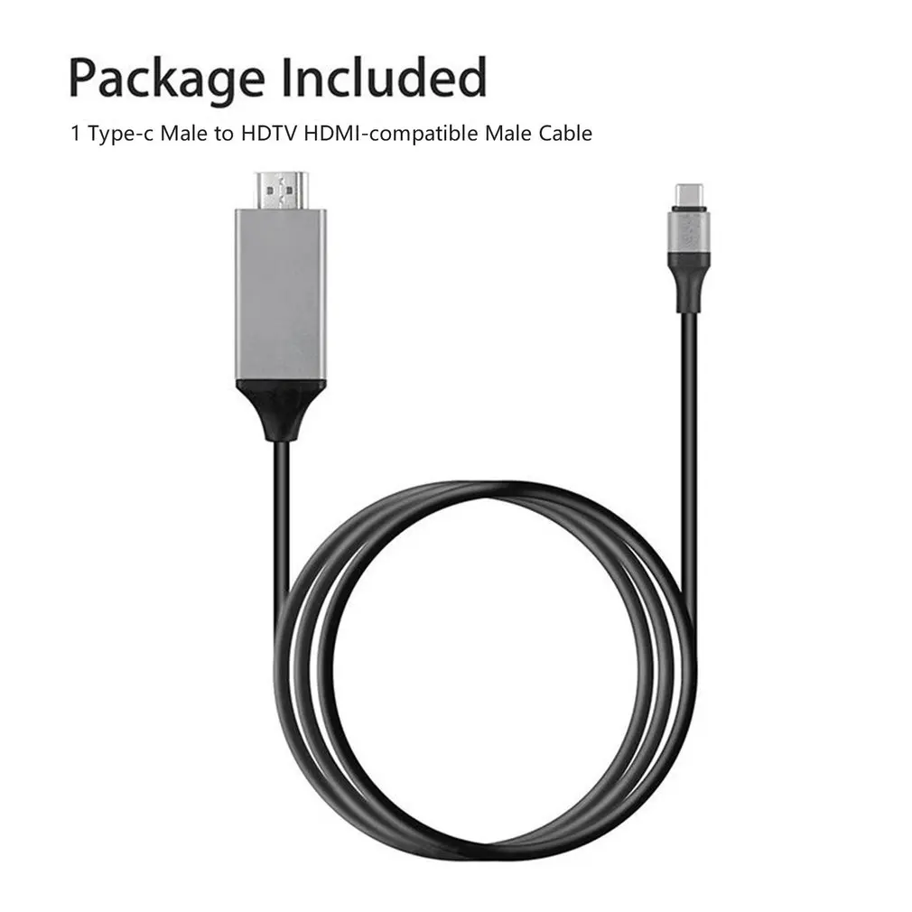 Для Samsung Galaxy Note 8 9 S10 + Plus Type-C USB-C To HDMI-совместимый HDTV 4K Расширенный преобразователь -