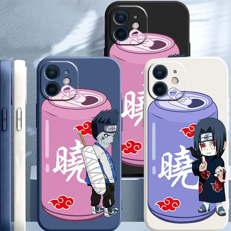 Itachi Pop Bottle Phone Case For Case For iPhone11 7 7P 11 12 13 Max Pro Mini SE 2020 8 Plus 6 6s X Xr Xs Ovnw Smart Silicone