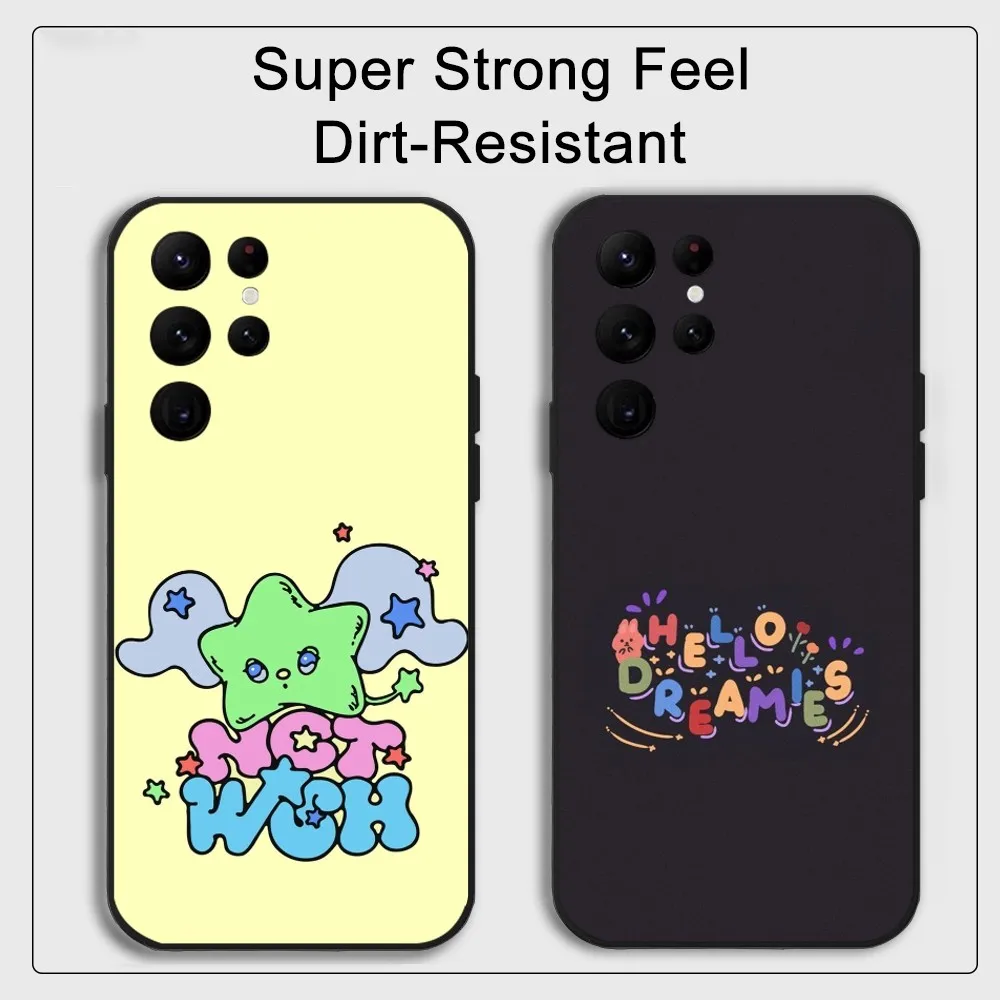 Kpop N-NCT D-Dream Чехол для телефона Samsung S series s20 s21 s22 s23 s24 FE Plus Ультра ТПУ Мягкий и
