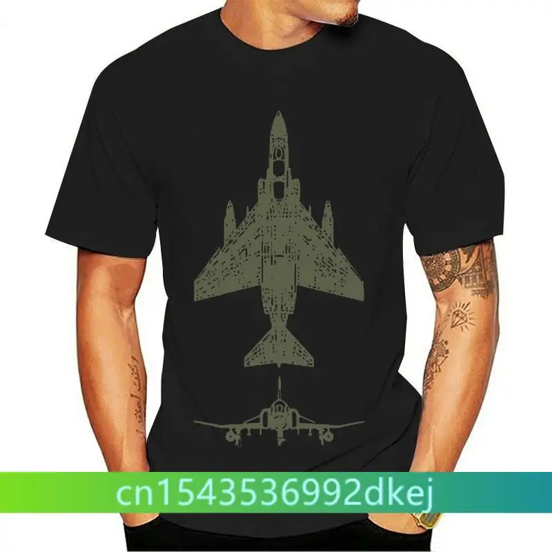

Fgr2 F4 Raf Phantom Flyingraphics New Short Black T-Shirt S-3Xl Gift For Men High Quality Tee Shirt