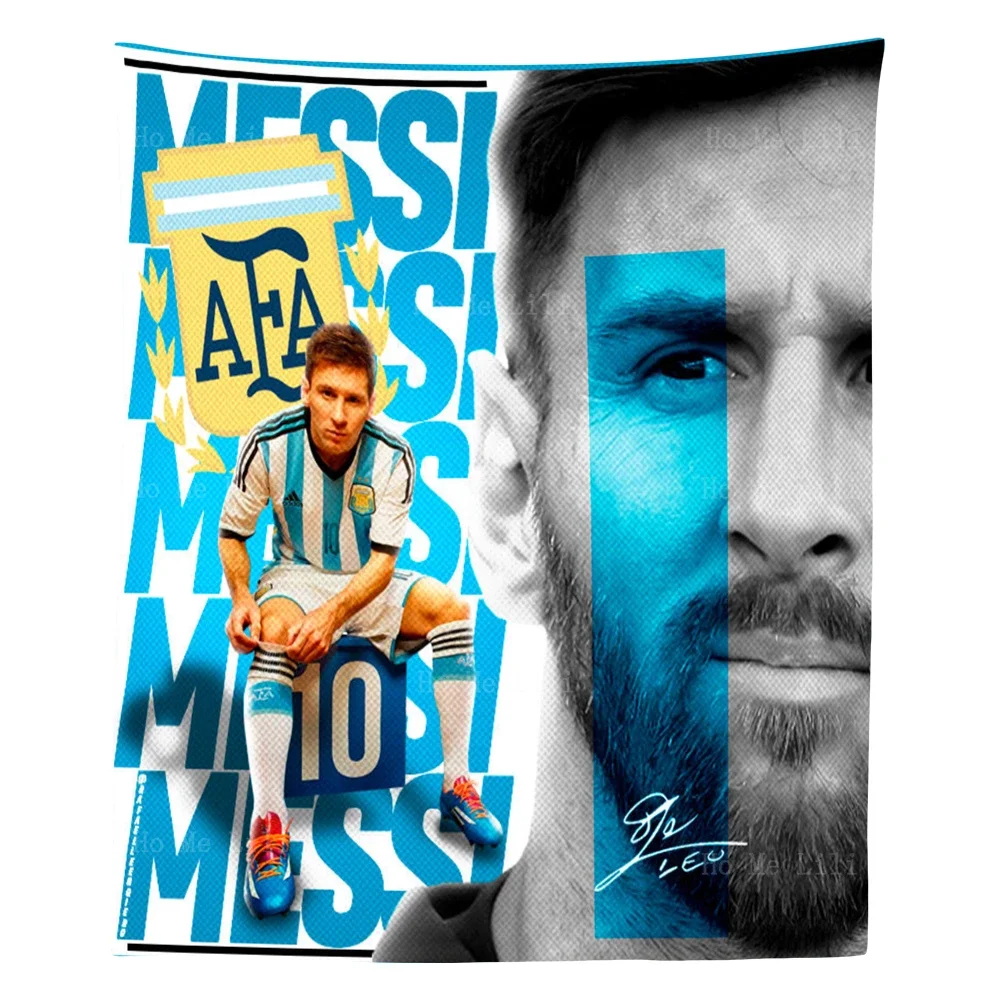 Футболист с Месси Аргентина Лучшие идеи для подарков постер изображением