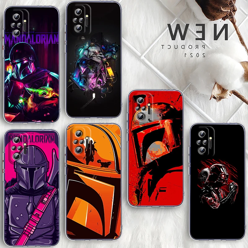 

Popular Star Wars Cool For Xiaomi Poco X3 Redmi Note 11S 11 11T 10 10S 9 9T 9S 8 8T Pro 5G 7 5 4X Transparent Phone Case