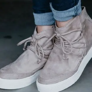 

Women New Sneakers 2022 Fashion Increasing Lace Up Ladies Canvas Shoes Comfy Larged-Size 35-43 Female Casual Shoes