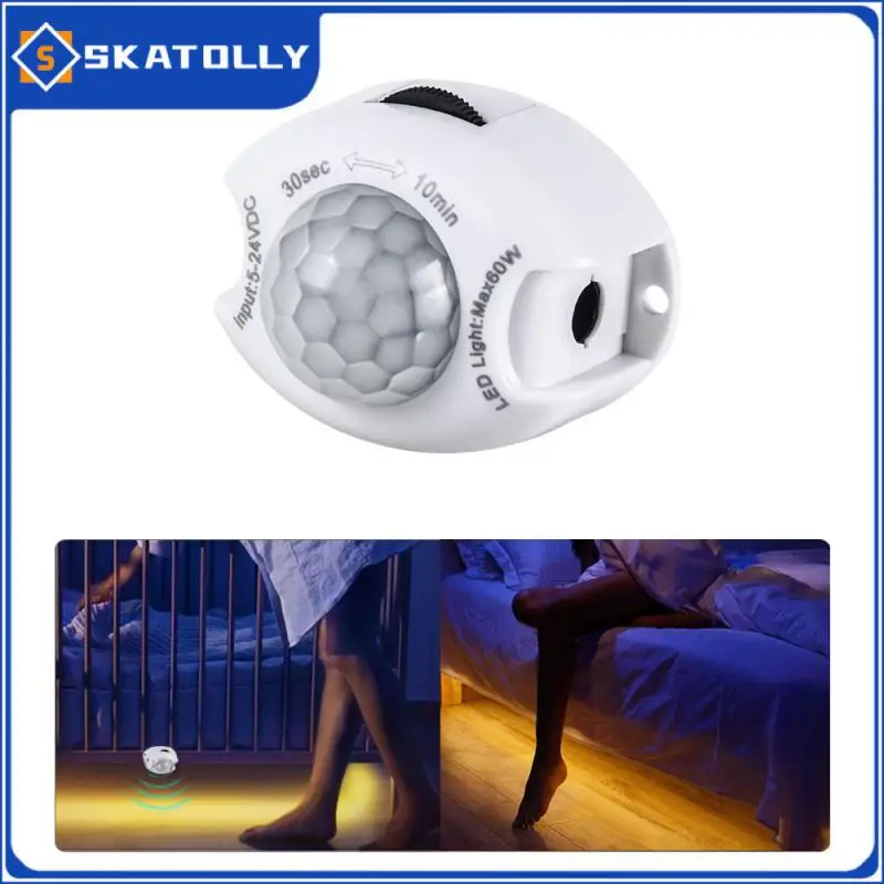 

For Led Strip Light Movement Detector Human Body Induction Controller Activated Timer Automatic Mini Pir Motion Sensor Automatic