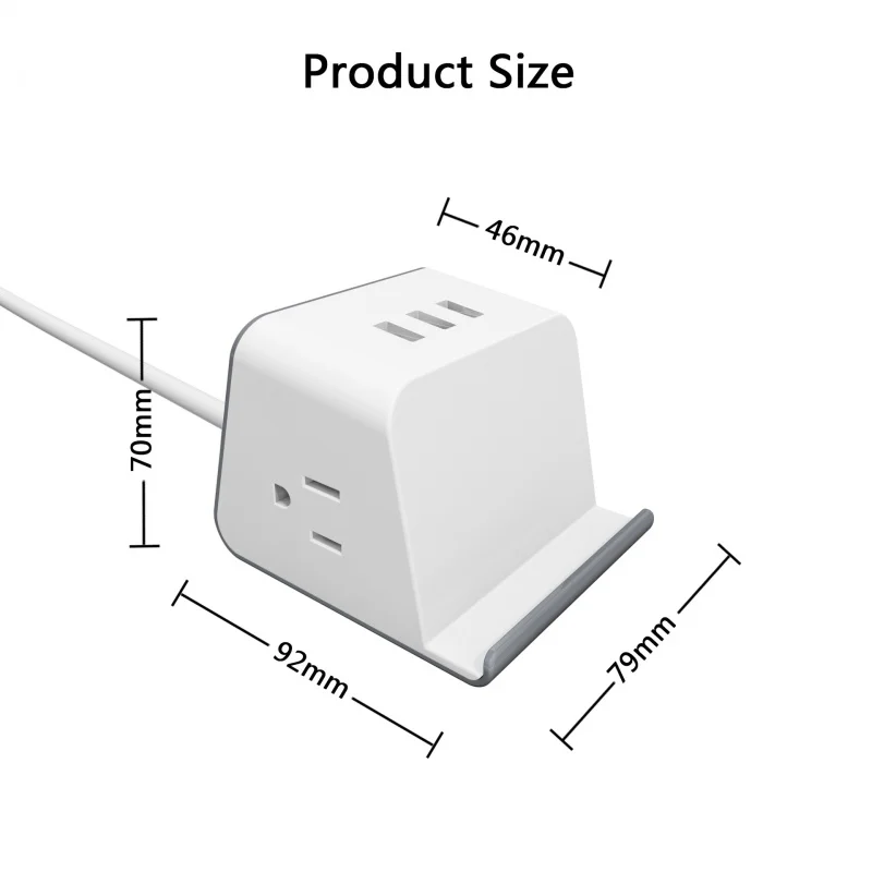Заводская розетка для офисного общежитияUBSCreative Многофункциональный удлинитель