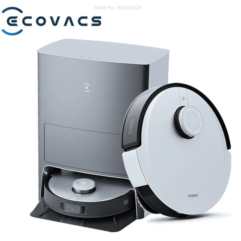 5000Pa ECOVACS DEEBOT X1 OMNI /TURBO Vacuum cleaner With Almighty Base Station Suction Free Your Hands