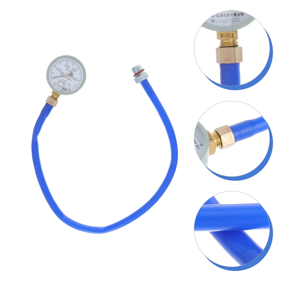 

1pc Useful Creative Catalytic Plugging Tester Exhaust Pipe Pressure Gauge Tester Car Accessories
