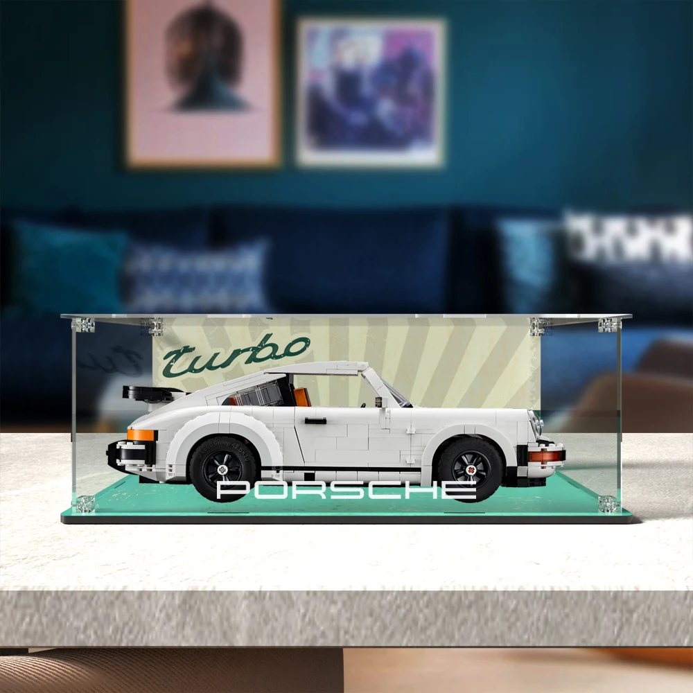 

Акриловая витрина для Lego Brick 10295 Porsche 911 пылезащитный Прозрачный чехол для дисплея (Набор Lego не входит в комплект)